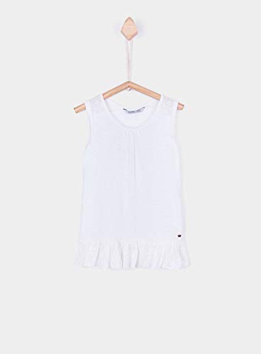 Tiffosi Goji 10027393 Girl T-Shir Bianca da Ragazza