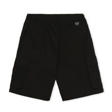 Carica l&#39;immagine nel visualizzatore di Gallery, IUTER CARGO SHORT Ripstop Jogger Pantaloncino Bermuda Nero Black
