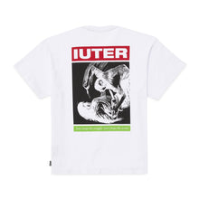 Carica l&#39;immagine nel visualizzatore di Gallery, Iuter STRUGGLE TEE  T-Shirt Uomo mezza manica - Screen Print WHITE
