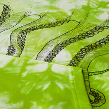 Carica l&#39;immagine nel visualizzatore di Gallery, OCTOPUS FREAK HOODIE - TIE DYE MULTICOLOR Felpa Verde Bianco
