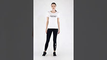 Carica l&#39;immagine nel visualizzatore di Gallery, FREDDY - T-Shirt in Jersey con Grafica Paillettes
