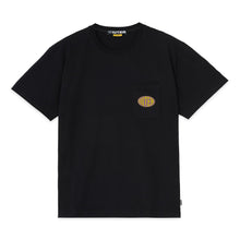 Carica l&#39;immagine nel visualizzatore di Gallery, IUTER HUNGRY TEE T-Shirt - Screen Print BLACK T-Shirt uomo Nera
