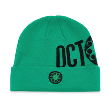 Carica l&#39;immagine nel visualizzatore di Gallery, OCTOPUS LOGO FOLD BEANIE BEANIES VERDE Hat Cap Cappellino Verde Green
