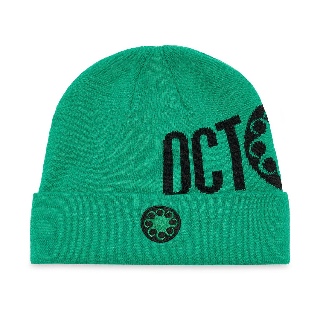 OCTOPUS LOGO FOLD BEANIE BEANIES VERDE Hat Cap Cappellino Verde Green