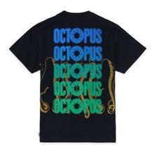 Carica l&#39;immagine nel visualizzatore di Gallery, OCTOPUS BLURRED TEE T-SHIRT - SCREEN PRINT BLACK Maglietta maniche corte Uomo Nera
