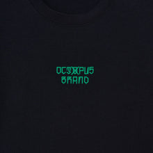 Carica l&#39;immagine nel visualizzatore di Gallery, OCTOPUS BANDANA LOGO TEE T-SHIRT - SCREEN PRINT BLACK Maglietta maniche corte Uomo Nera
