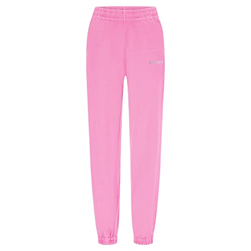 FREDDY - Pantaloni Sportivi in French Terry Fluo Vita E Fondo con Elastico