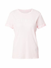 Carica l&#39;immagine nel visualizzatore di Gallery, Guess T-Shirt Donna Roll Cuff Tee Rosa E23GU46 W0GI69R8G01
