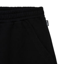 Carica l&#39;immagine nel visualizzatore di Gallery, IUTER STENCIL SWEATSHORT - Pantalone corto in felpa Screen Print BLACK Nero
