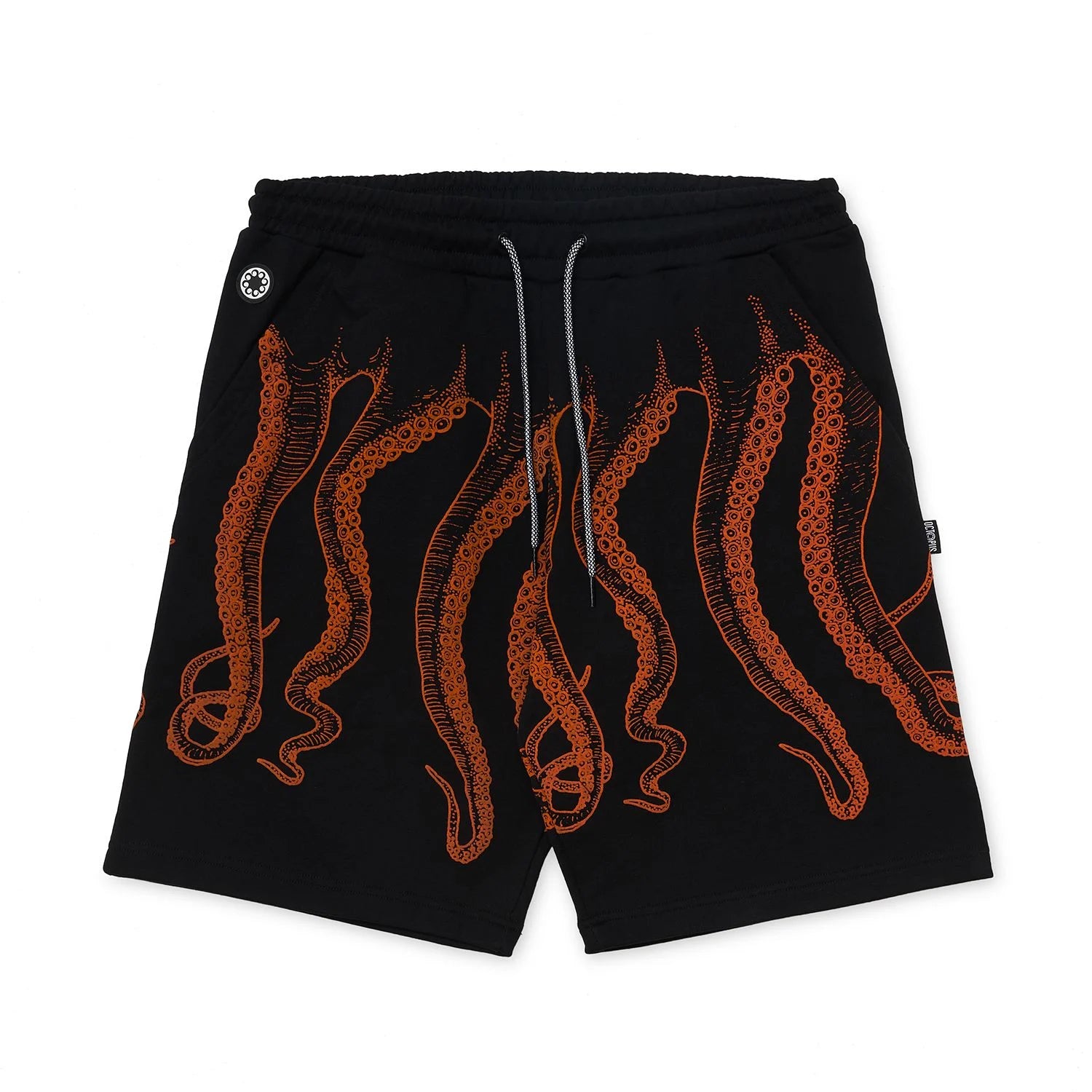 OCTOPUS OUTLINE SWEATSHORT PANTALONE CORTO IN FELPA SCREEN PRINT - Main Image