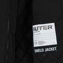 Carica l&#39;immagine nel visualizzatore di Gallery, IUTER SHIELD JACKET Hood Light Jacket BLACK Nero
