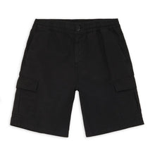 Carica l&#39;immagine nel visualizzatore di Gallery, IUTER CARGO SHORT Cargo Short BLACK Pantalone corto uomo
