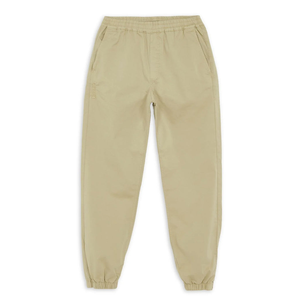IUTER JOGGER Jogger BEIGE Pantalone uomo con polsino