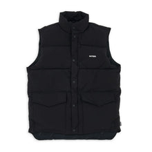 Carica l&#39;immagine nel visualizzatore di Gallery, IUTER PUFF VEST Puff Vest BLACK gilet uomo nero
