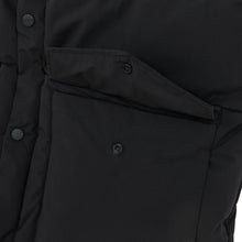 Carica l&#39;immagine nel visualizzatore di Gallery, IUTER PUFF VEST Puff Vest BLACK gilet uomo nero
