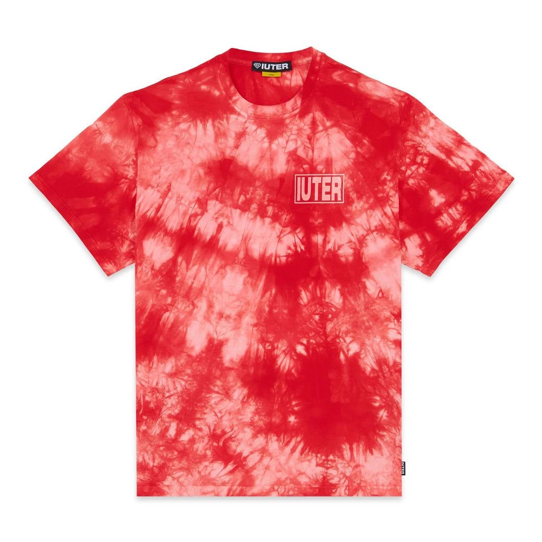 IUTER EVERYTHING WASHED TEE Tee RED T-shirt uomo