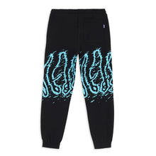 Carica l&#39;immagine nel visualizzatore di Gallery, Octopus Fast Sweatpant Pantalone in felpa nero con grafiche
