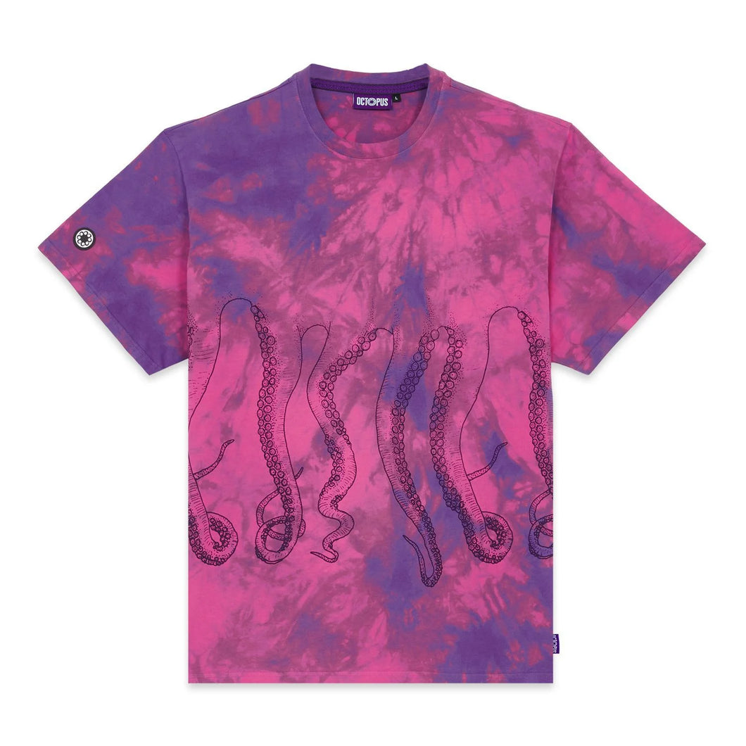 Octopus Freak Tee T-shirt uomo Tie Dye multicolor