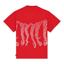 Carica l&#39;immagine nel visualizzatore di Gallery, Octopus Chain Tee T-shirt uomo Rossa
