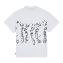 Carica l&#39;immagine nel visualizzatore di Gallery, Octopus Chain Tee T-shirt uomo bianca
