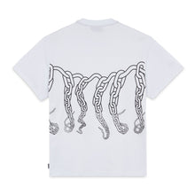 Carica l&#39;immagine nel visualizzatore di Gallery, Octopus Chain Tee T-shirt uomo bianca
