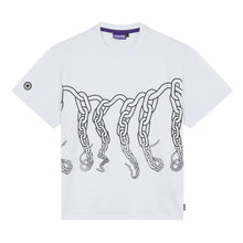 Carica l&#39;immagine nel visualizzatore di Gallery, Octopus Chain Tee T-shirt uomo bianca
