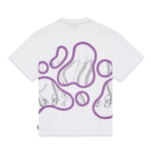 Carica l&#39;immagine nel visualizzatore di Gallery, Octopus Stained Tee T-shirt uomo bianca
