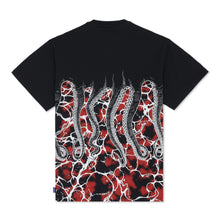 Carica l&#39;immagine nel visualizzatore di Gallery, Octopus Marble Tee T-shirt uomo nera
