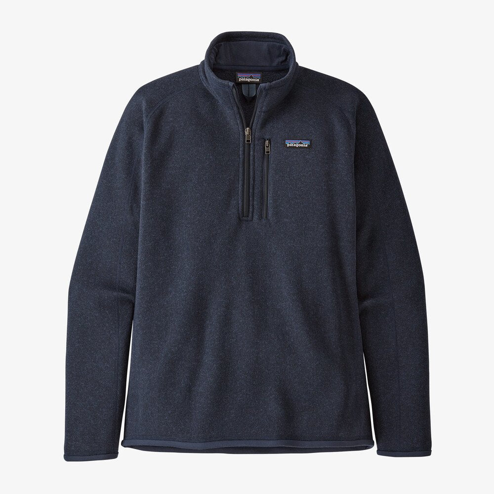 Patagonia Men's Better Sweater™ 1/4-Zip Fleece Pile uomo mezza zip New Navy
