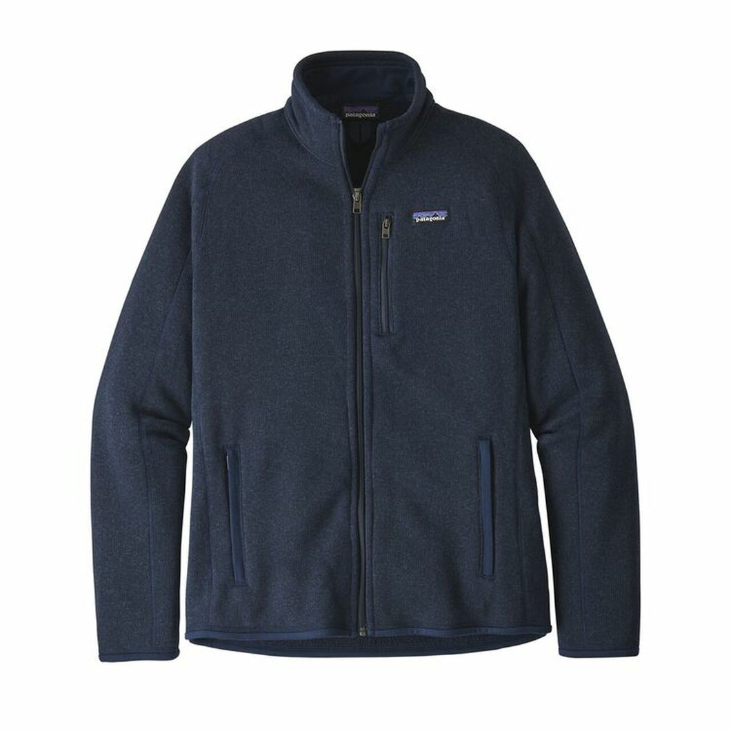 Patagonia Men's Better Sweater™ Fleece Jacket Pile da uomo senza cappuccio Blu New Navy