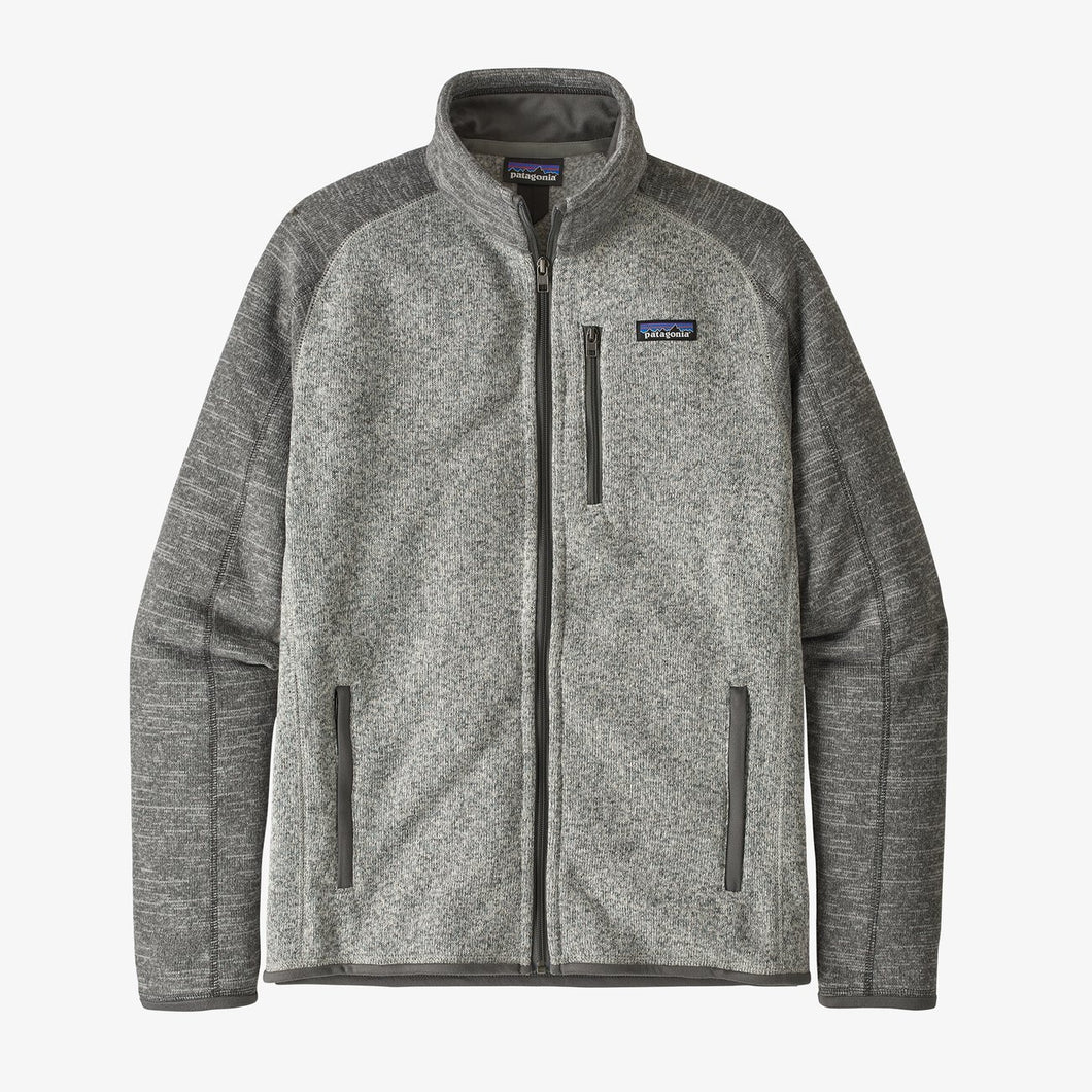 Patagonia Men's Better Sweater™ Fleece Jacket Fleece Pile da uomo Nickel w/Forge Grey