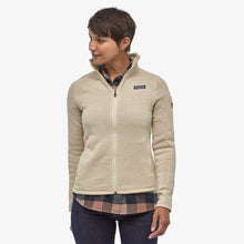 Carica l&#39;immagine nel visualizzatore di Gallery, Patagonia Women&#39;s Better Sweater™ Fleece Jacket Fleece Pile da donna Oyster White
