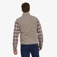 Carica l&#39;immagine nel visualizzatore di Gallery, Patagonia Men&#39;s Better Sweater™ Fleece Vest Gilet uomo in pile Beige Oar Tan
