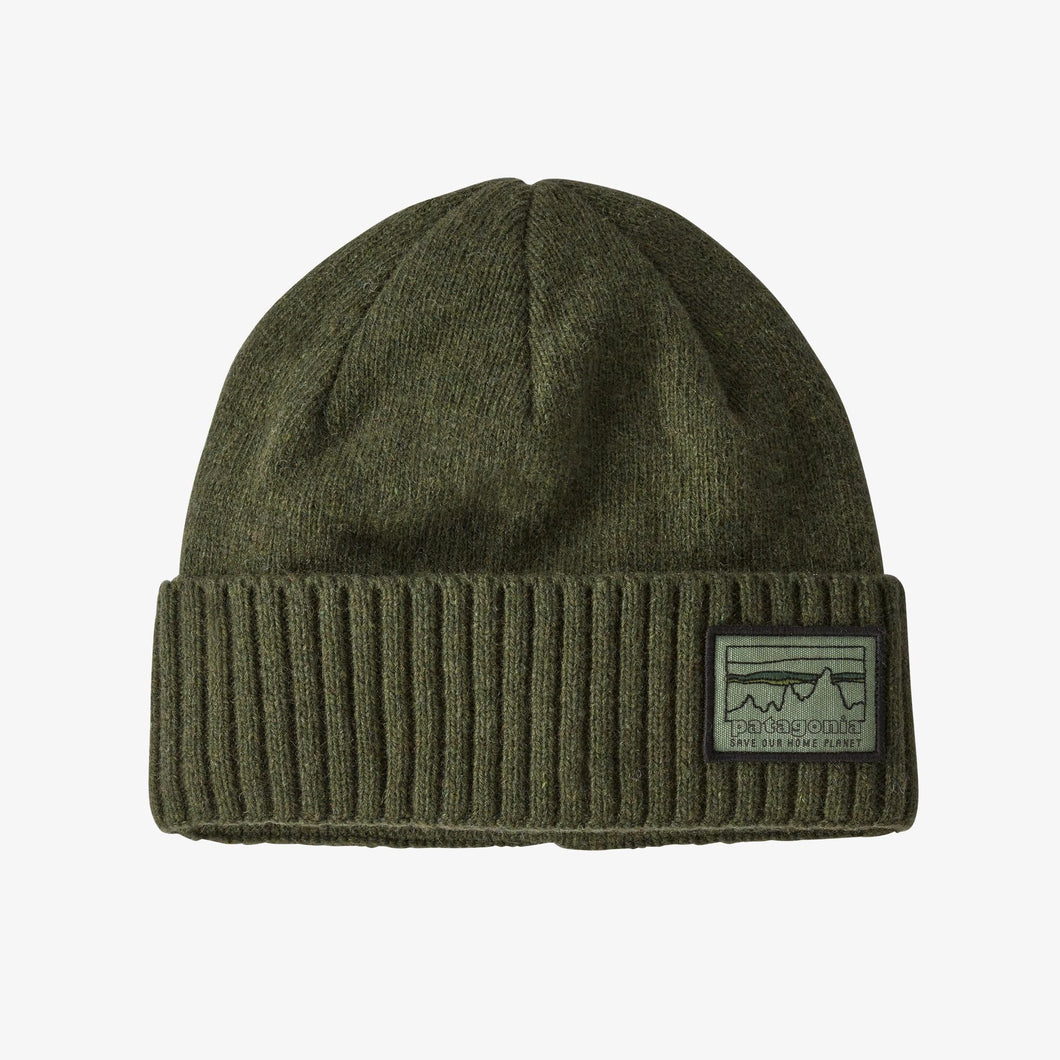 Patagonia Brodeo Beanie Hat Cap Cappellino in misto lana Verde