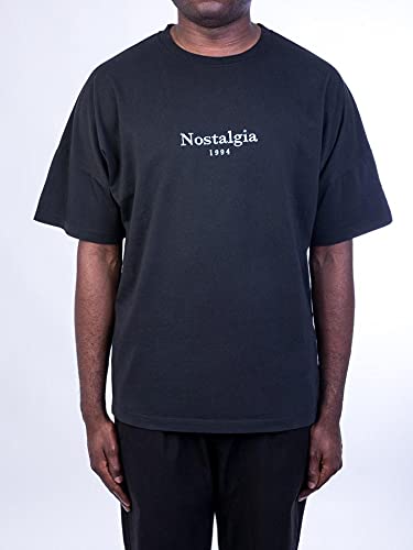 Usual Nostalgia 1994 Giga T-Shirt a Manica Corta Nera Black 202150041121
