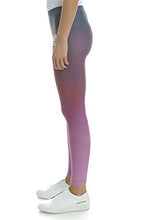 Carica l&#39;immagine nel visualizzatore di Gallery, Franklin &amp; Marshall PFWF765ANS17 Leggings Donna in Tessuto Tecnico Elasticizzato Viola sfumato
