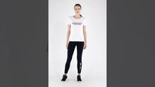 Carica l&#39;immagine nel visualizzatore di Gallery, FREDDY - T-Shirt in Jersey con Grafica Paillettes
