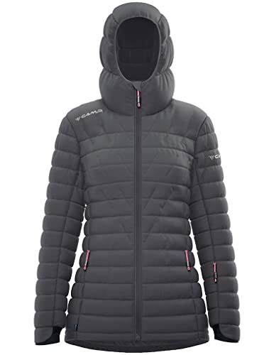 CAMP nivix light jacket 2.0 donna 3307 colore grigio asfalto piumino con imbottitura in piuma giacca leggera e calda ideale per alpinismo sci alpino trekking e tempo libero