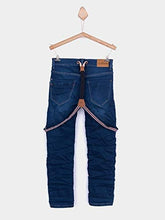 Carica l&#39;immagine nel visualizzatore di Gallery, Tiffosi John K264 Boy Denim Jeans Bambino Blu con Bretelle
