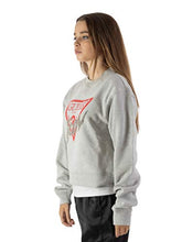 Carica l&#39;immagine nel visualizzatore di Gallery, Felpa Girocollo con Logo E Strass Guess Jeans W0YQ47K68I0
