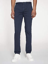 Carica l&#39;immagine nel visualizzatore di Gallery, NORTH SAILS New Tech Uomo Pantaloni Chino Blu Marino Cotone/Elastan vestibilità Sottile - Cintura con Passanti per Cintura e Tasche Multiple
