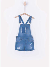 Carica l&#39;immagine nel visualizzatore di Gallery, Tiffosi Durga 10020898 Salopette da Bambina in Jeans Blu Denim
