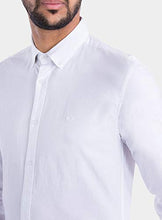 Carica l&#39;immagine nel visualizzatore di Gallery, Tiffosi Curt 10021438 Camicia Bianca a Maniche Lunghe Uomo 100% Cotton
