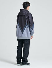 Carica l&#39;immagine nel visualizzatore di Gallery, Dolly Noire Bench Duomo ROVESCIATO Hoodie Oversize Felpa Cappuccio Black Gray AI21
