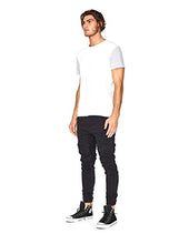 Carica l&#39;immagine nel visualizzatore di Gallery, NENA &amp; PASADENA Flight Pants Jet Black Pantalone Ragazzo, Cavallo sceso e Polsino (W28)
