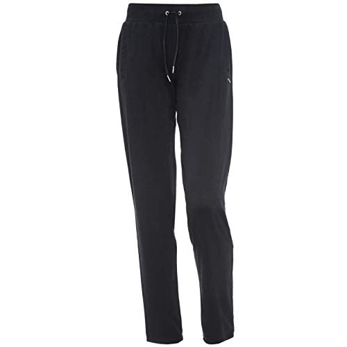 FREDDY Pantaloni in Felpa Fondo Dritto - Nero