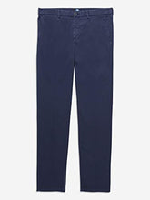 Carica l&#39;immagine nel visualizzatore di Gallery, NORTH SAILS New Tech Uomo Pantaloni Chino Blu Marino Cotone/Elastan vestibilità Sottile - Cintura con Passanti per Cintura e Tasche Multiple
