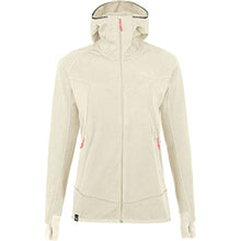 Carica l&#39;immagine nel visualizzatore di Gallery, Salewa Puez Hybrid Polarite Hooded Fleece, Felpa Donna, Beige (Oatmeal Melange), L
