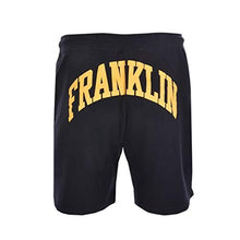 Carica l&#39;immagine nel visualizzatore di Gallery, Franklin and Marshall Pantalone Corto in Felpa Nero Shorts Fleece Cotton Short SFMF292AMS19
