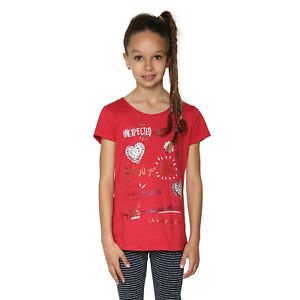 Desigual T-Shirt Dolichothele t-shirt bambina rossa
